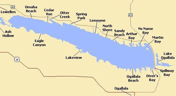 Lake Mcconaughy Fishing Map Lake Mcconaughy - Yoninja - Restaurants, Hotels, And Reviews